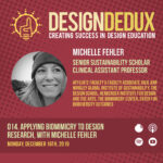 014. Applying Biomimicry to Design Research, with Michelle Fehler (S1E6)